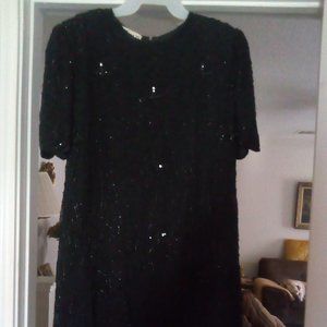 Black sequin evening dress gorgeous